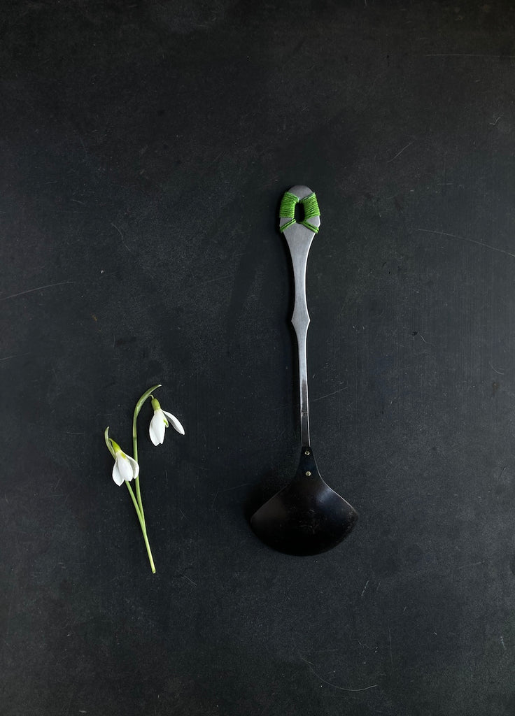 Spring Green Thread Spoon