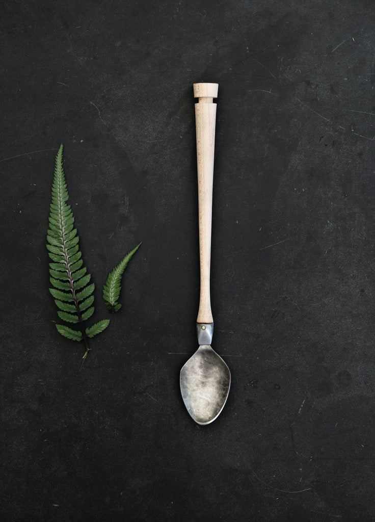 Tapered turned spoon