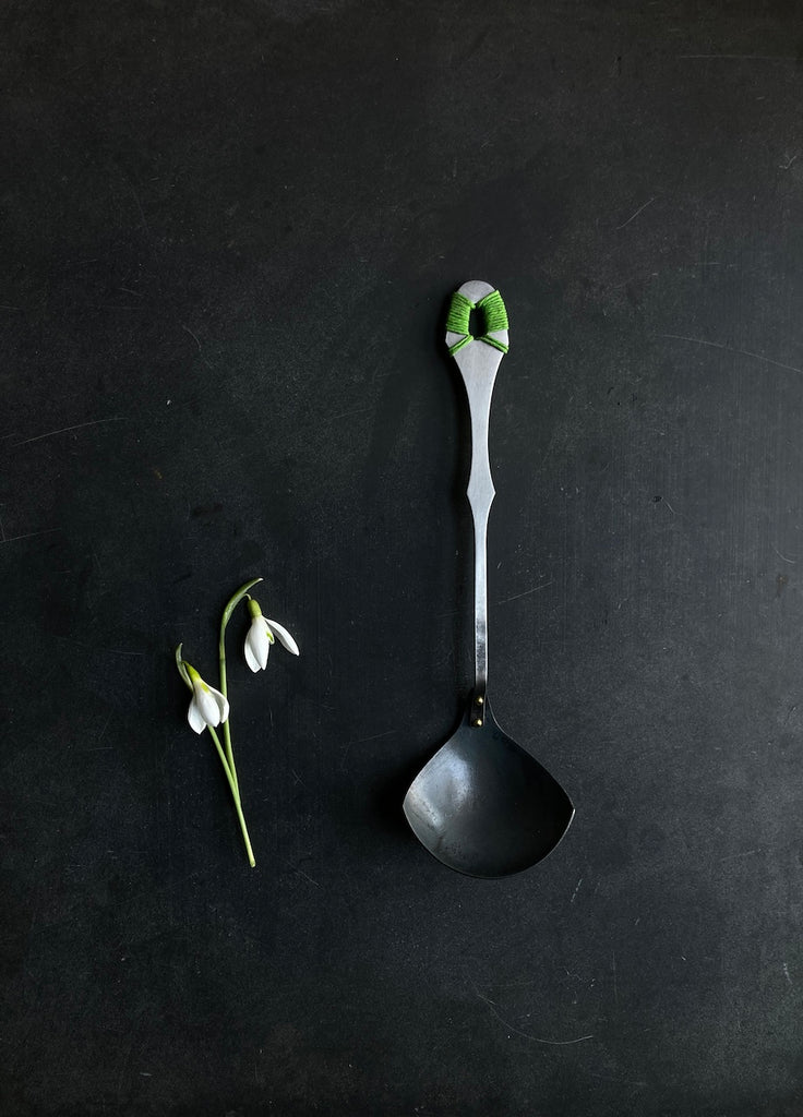 Spring Green Thread Spoon