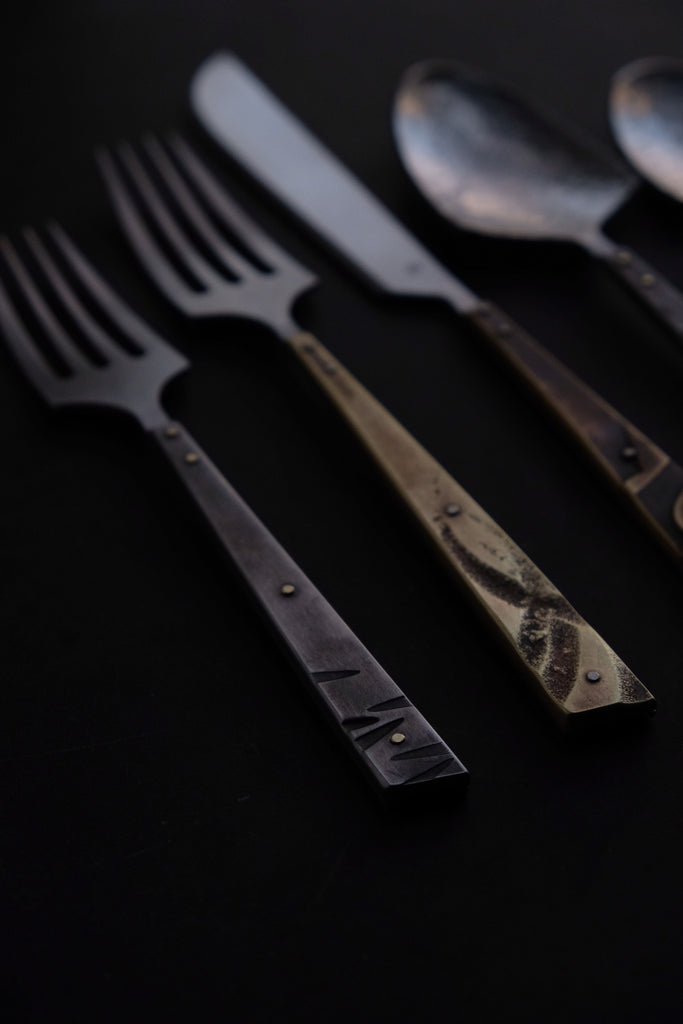 Flatware - metal scales