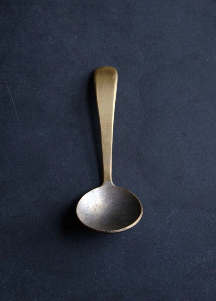 tinned brass ladle