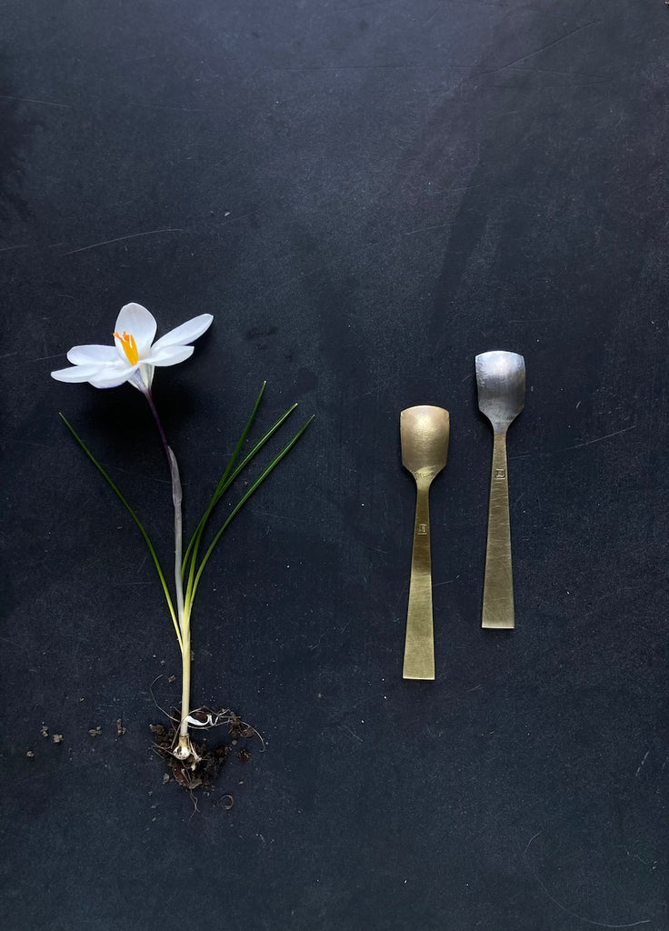 Dash Spoon - Brass w/ tinned bowl